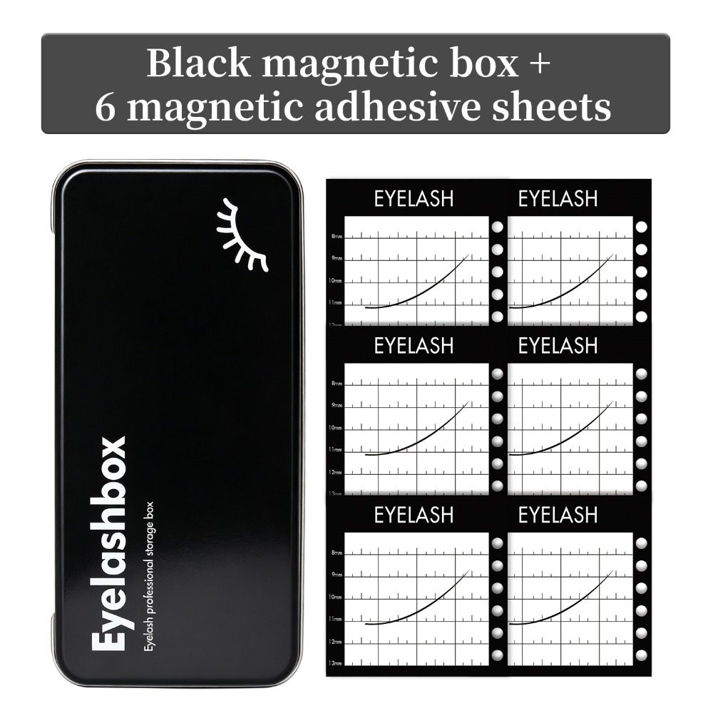 Lash Tile Palette - Scatola Magnetica Portatile per Conservazione Ciglia,