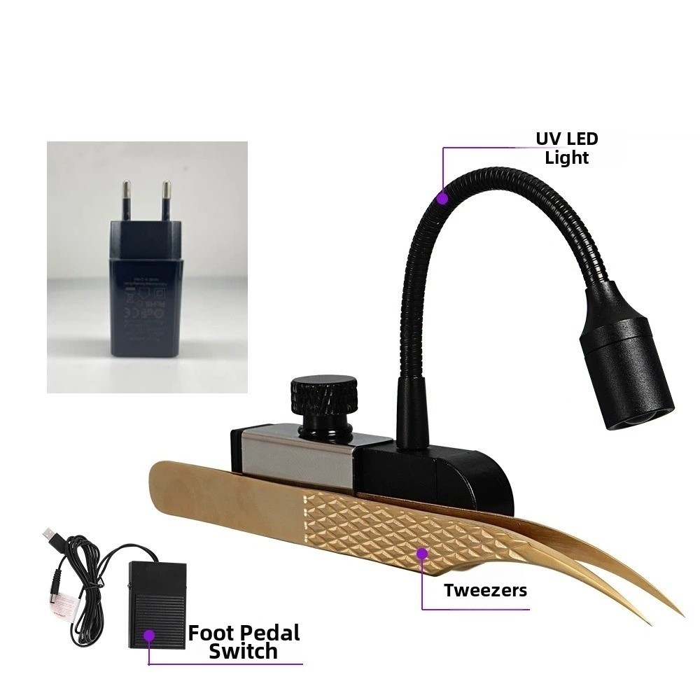 Eyelash Extension Uv - Luce UV Portatile per Extension Ciglia,
