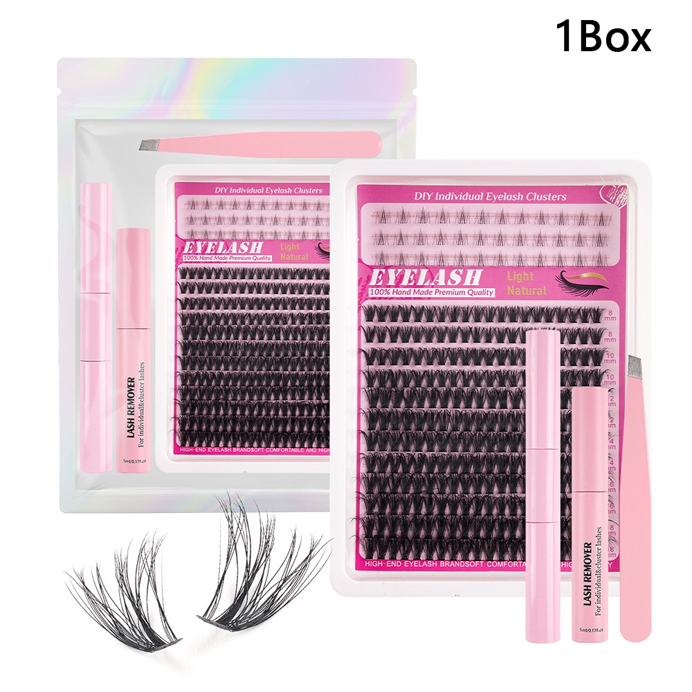 Eyelash Extension Natural Look - Ciglia Finte Lunghe 8-18mm, Effetto Naturale,