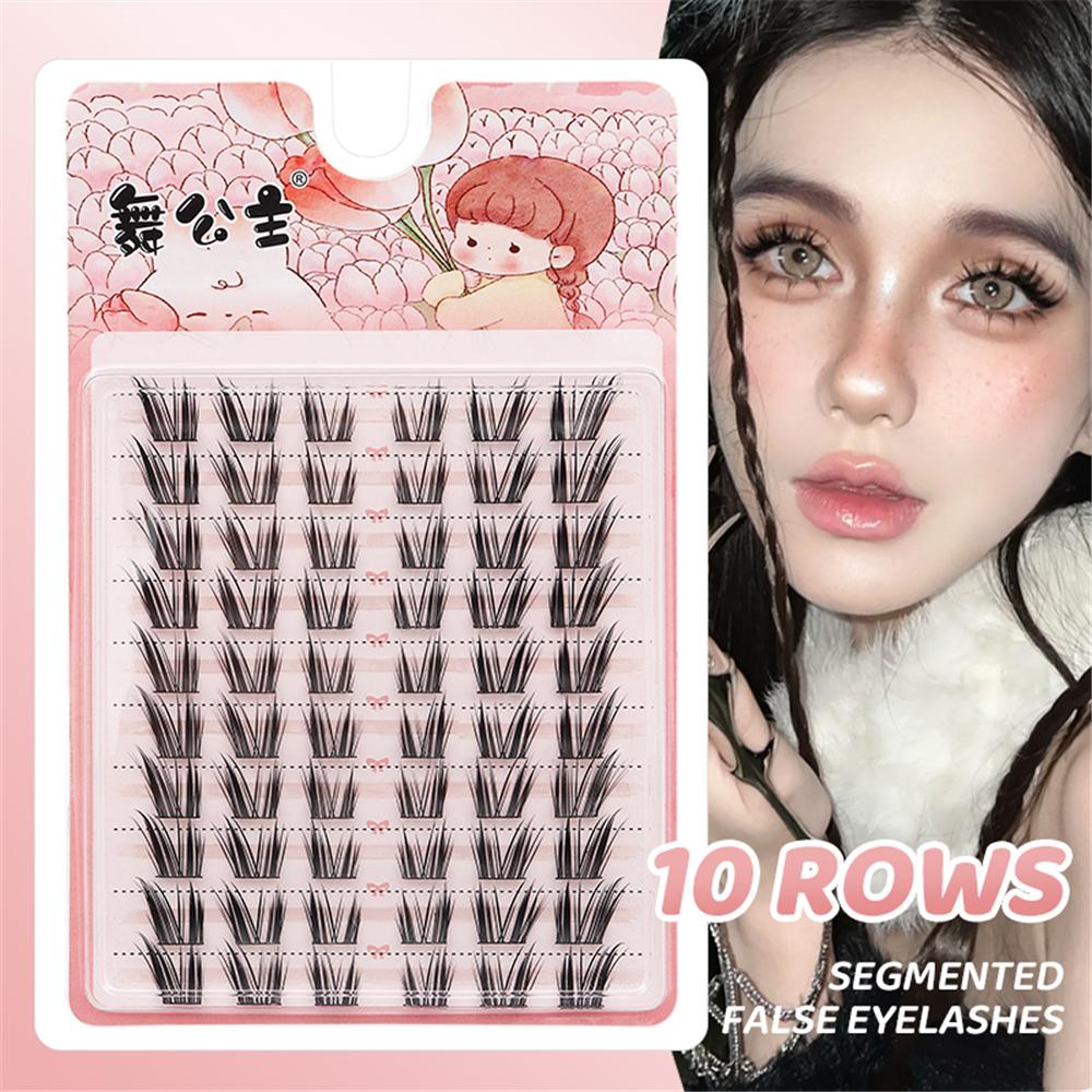 Eyelash Extension Wet Look - 60/100 Pz Fata Naturale Cluster di