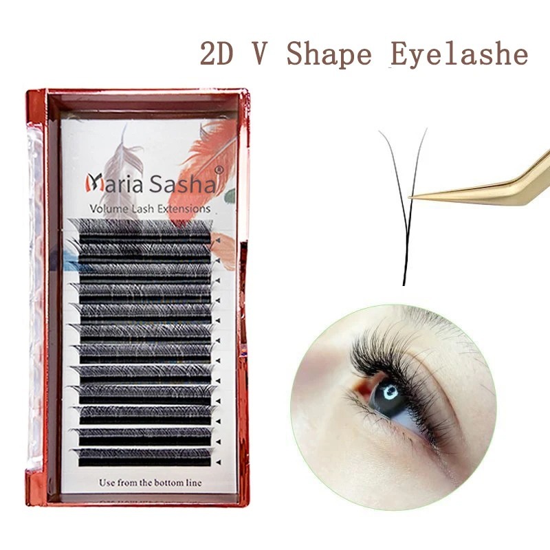 Eyelash Extension For Asian Eyes - MARIA 2D Ciglia a forma di