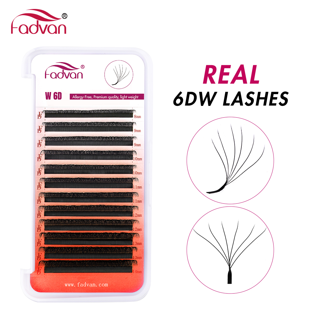FADVAN Ciglia vere 6D W Estens - Eyelash Extension For Asian Eyes recensione e prezzo