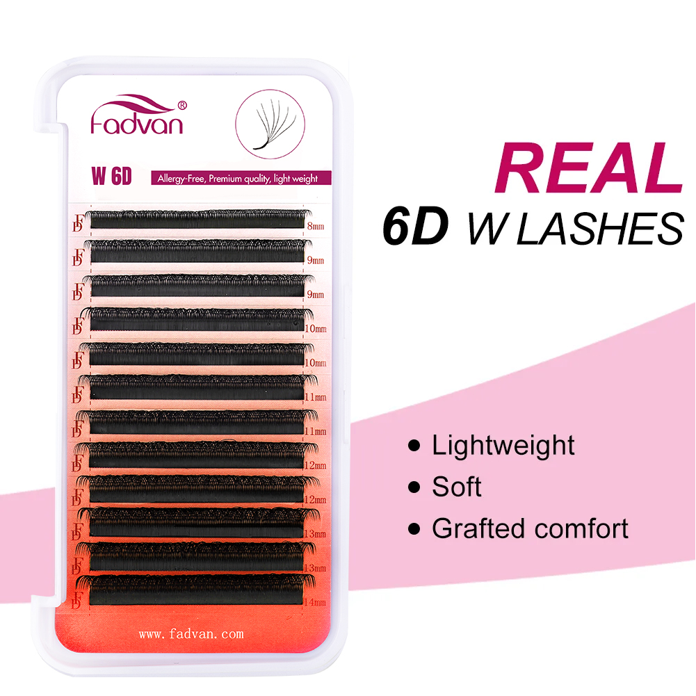 FADVAN Ciglia vere 6D W Estens - Eyelash Extension For Asian Eyes recensione e prezzo