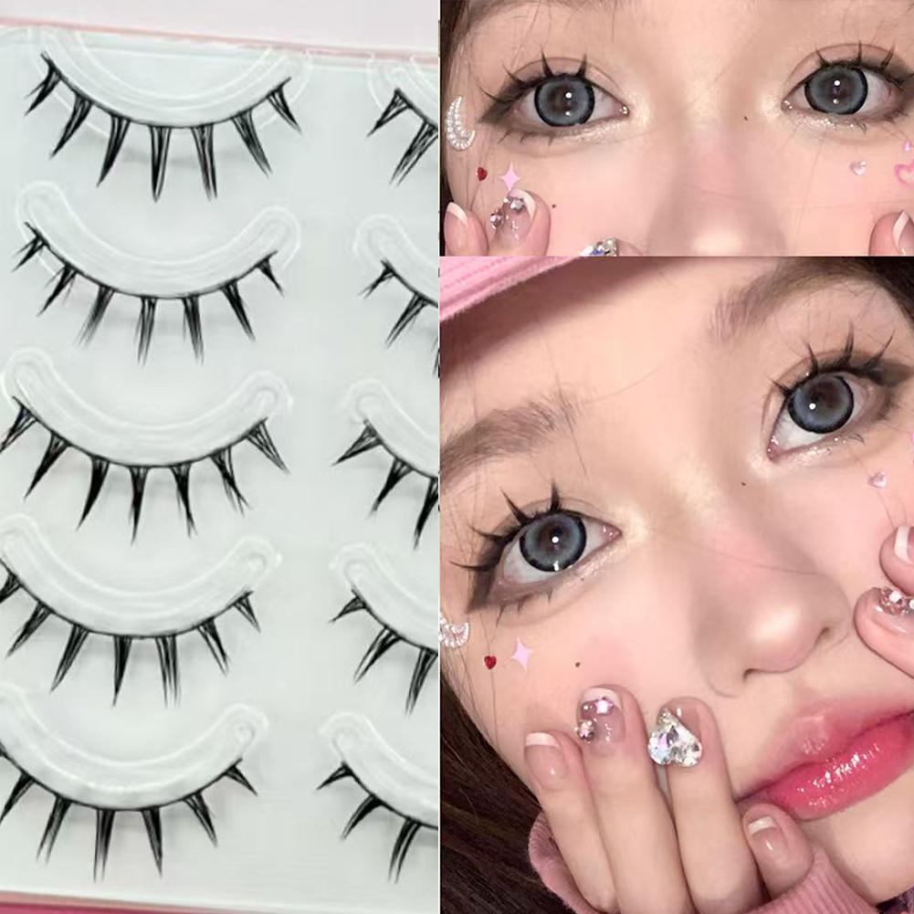5 Paia/Scatola Ciglia Finte Co - Eyelash Extension Wet Look recensione e prezzo