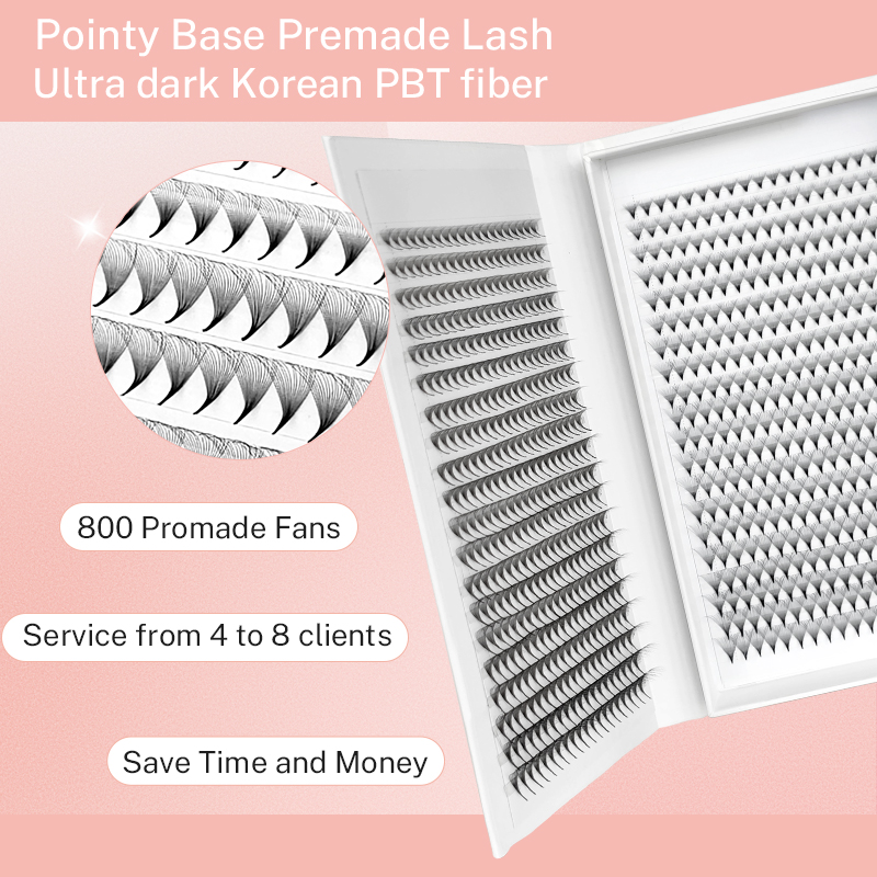 800/1600 Volume prefabbricato  - Eyelash Extension Double Volume recensione e prezzo