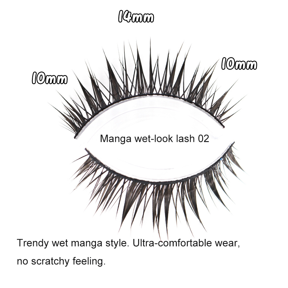 Ciglia Finte Effetto Bagnato M - Eyelash Extension Wet Look recensione e prezzo