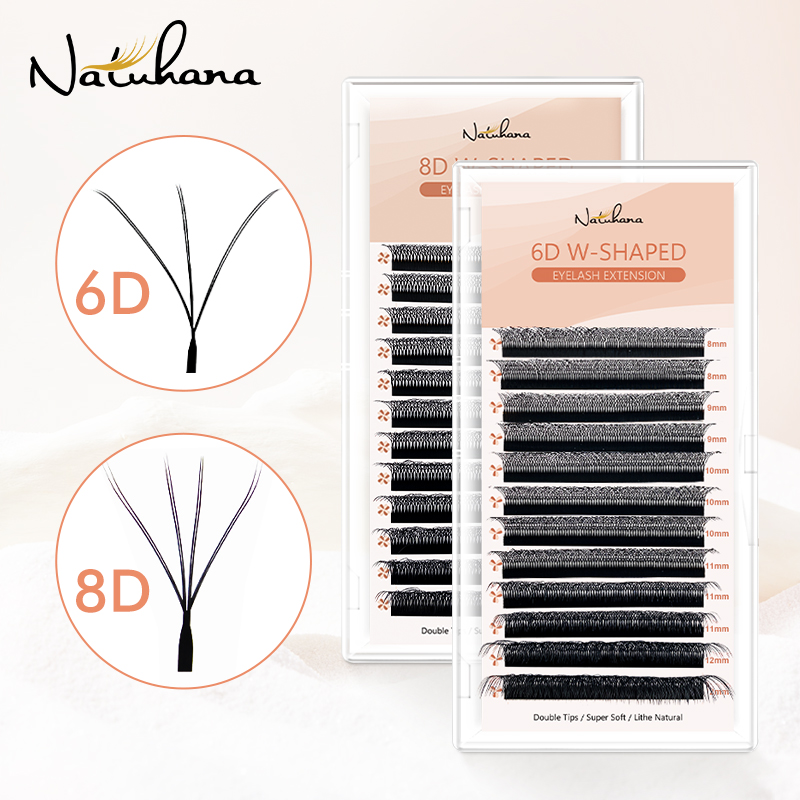 NATUHANA C D L LU Curl Premade - Eyelash Extension Double Volume recensione e prezzo