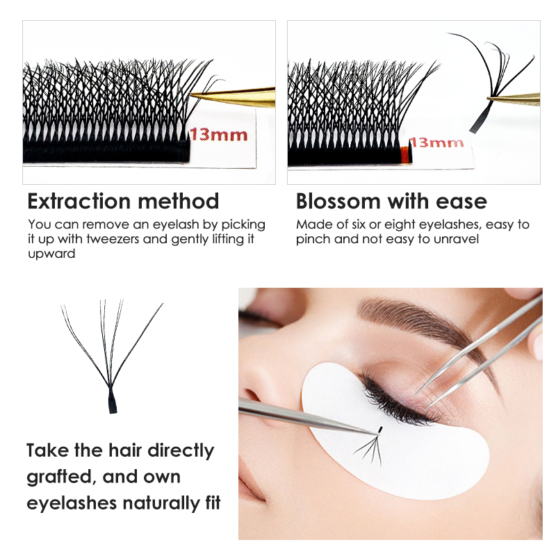 NATUHANA C D L LU Curl Premade - Eyelash Extension Double Volume recensione e prezzo