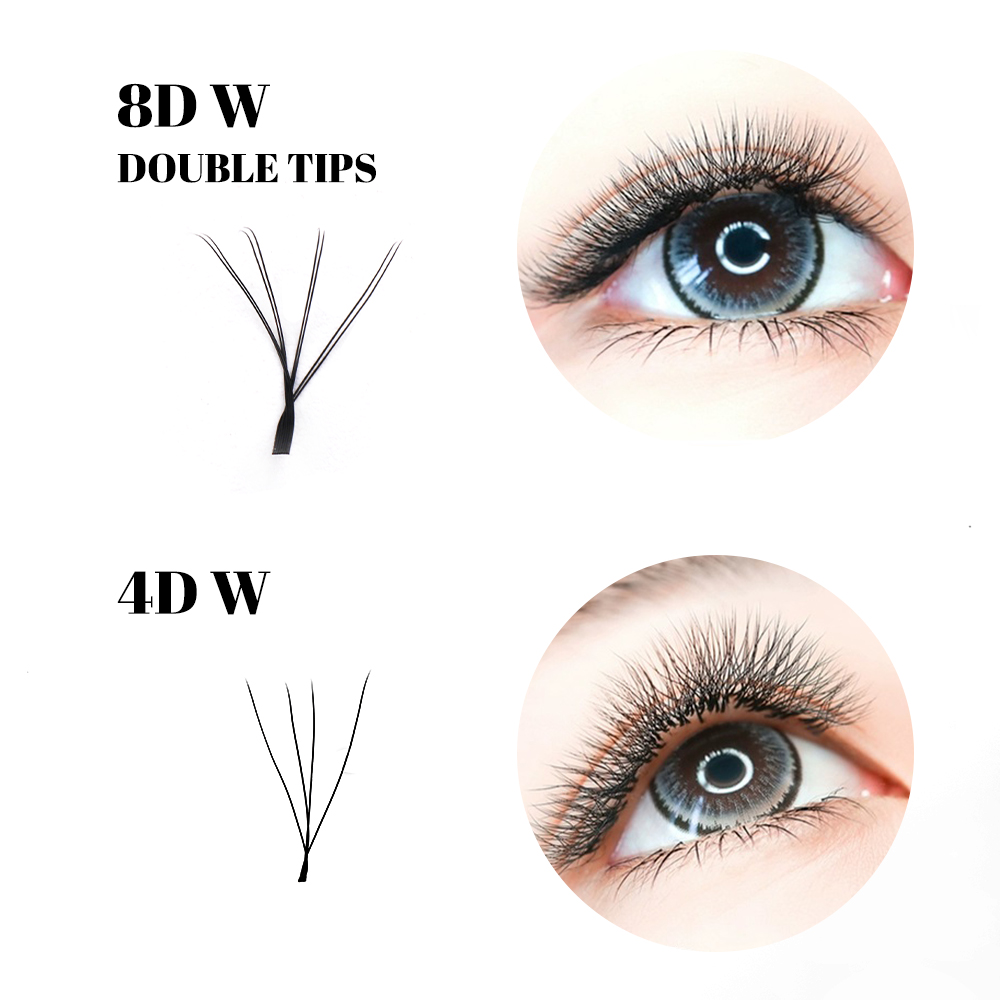Ciglia Finte GEMERRY 4D/6D/8D/ - Eyelash Extension Double Volume recensione e prezzo
