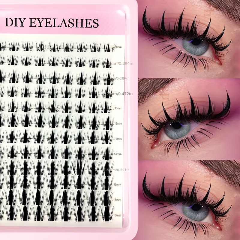 120 pz Ciglia Finte Effetto Fa - Eyelash Extension Wet Look recensione e prezzo