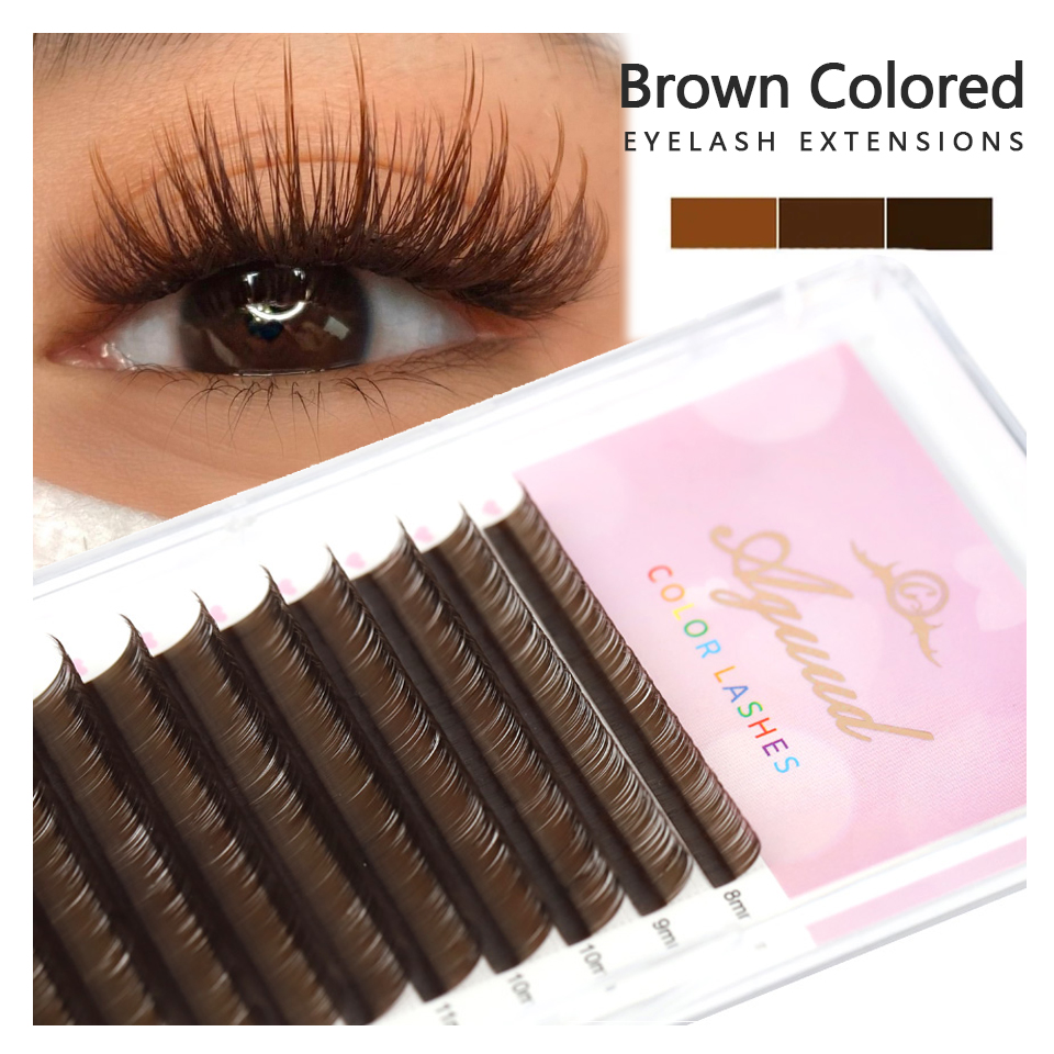 Colore Lash Viola Blu Marrone  - Eyelash Extension Uv recensione e prezzo
