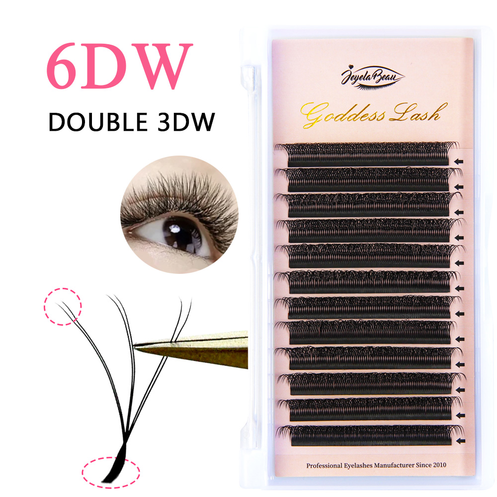Extension ciglia a forma di W  - Eyelash Extension Double Volume recensione e prezzo