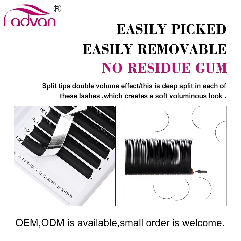 FADVAN Ellipse Piatto C/D Curv - Eyelash Extension Permanent recensione e prezzo