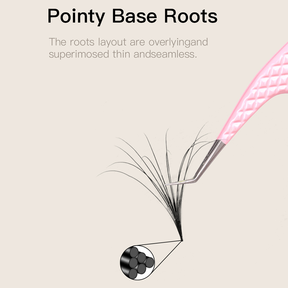 AGUUD Double Layer Pointy Base - Eyelash Extension Double Volume recensione e prezzo