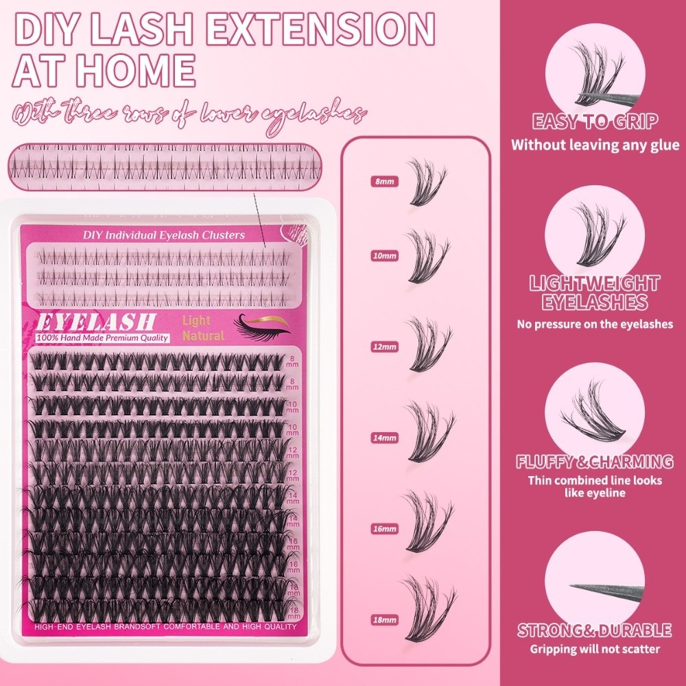 Ciglia Finte Lunghe 8-18mm, Ef - Eyelash Extension Natural Look recensione e prezzo