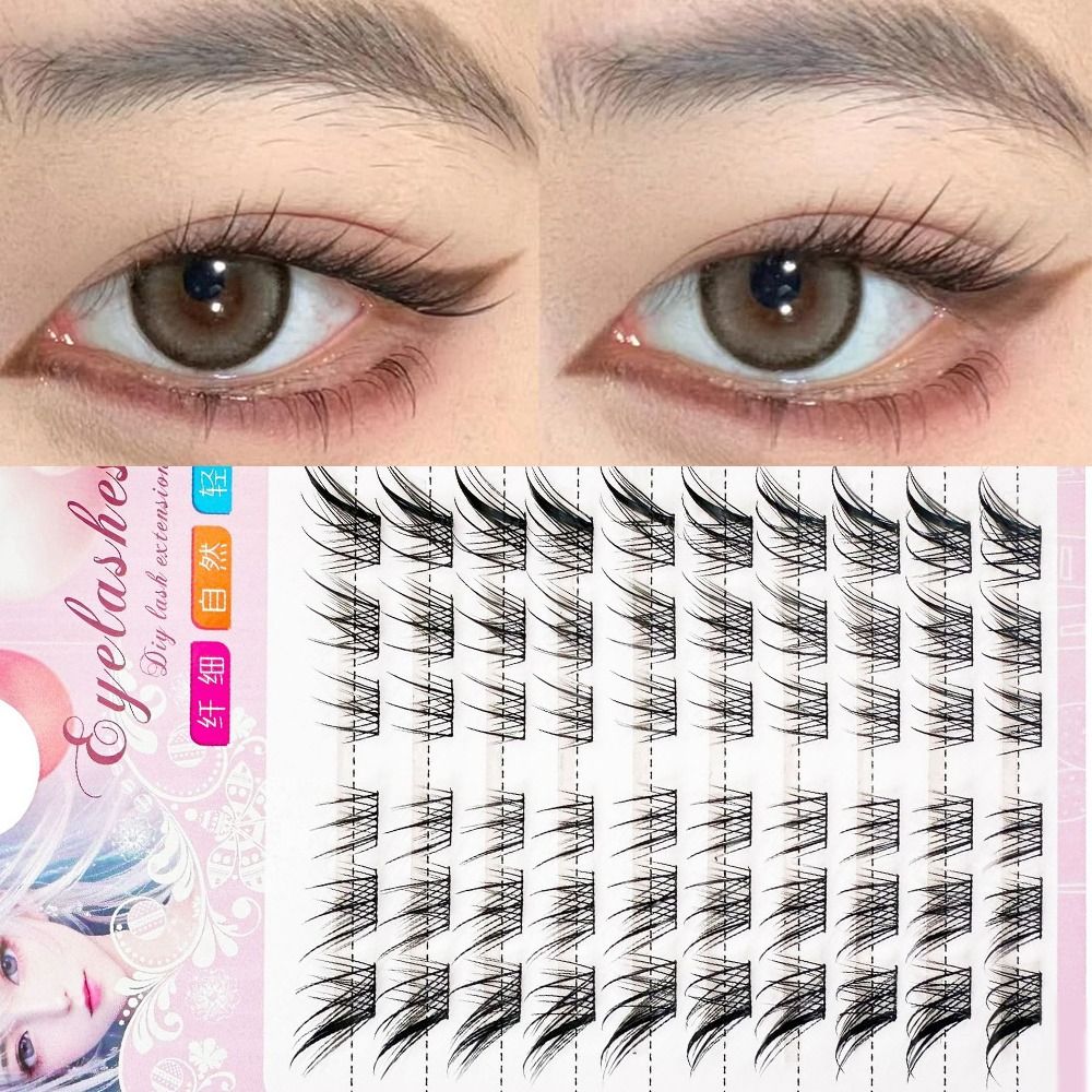 3D Cat Eye Cluster Ciglia Mang - Eyelash Extension For Asian Eyes recensione e prezzo