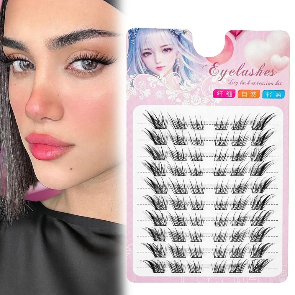 3D Cat Eye Cluster Ciglia Mang - Eyelash Extension For Asian Eyes recensione e prezzo