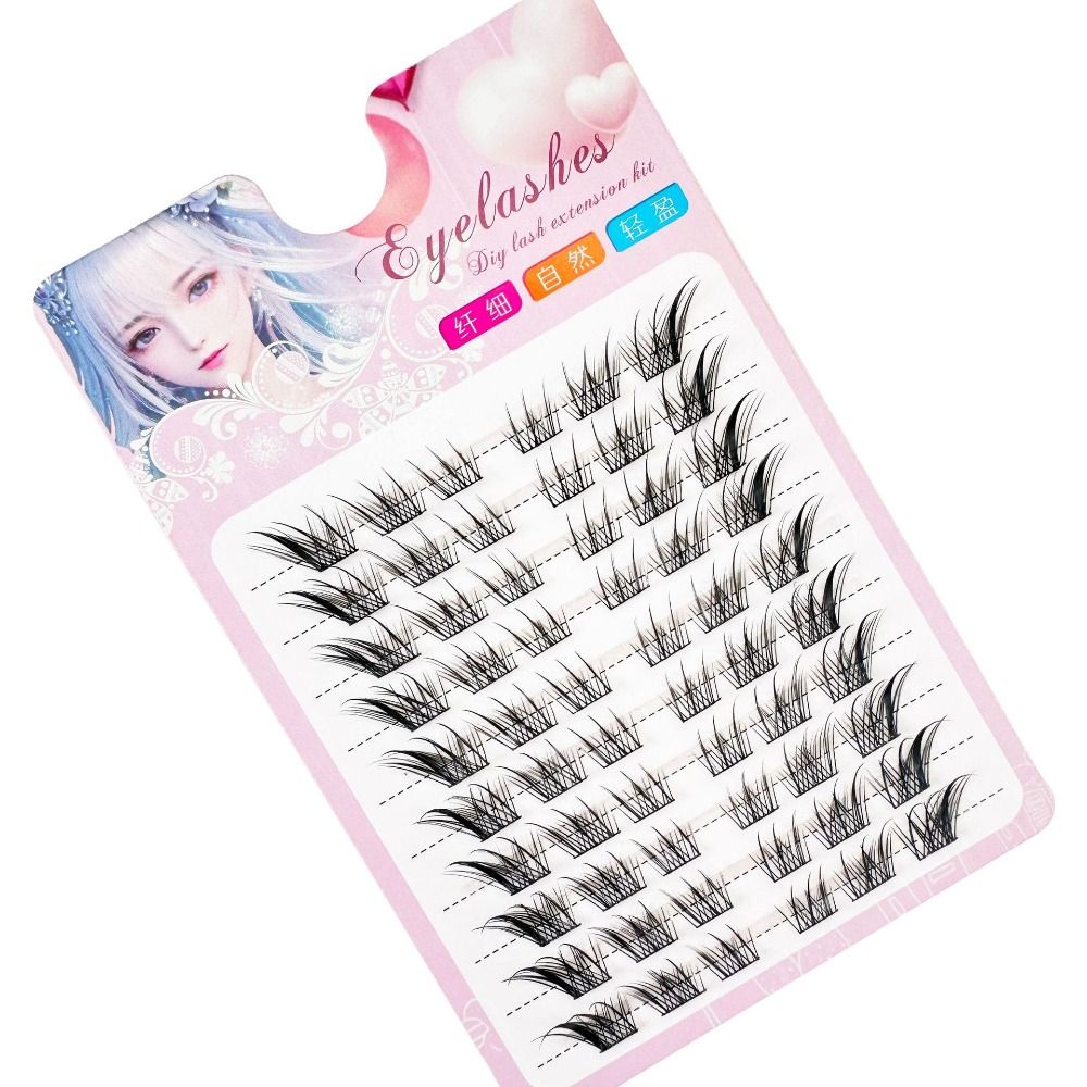 3D Cat Eye Cluster Ciglia Mang - Eyelash Extension For Asian Eyes recensione e prezzo