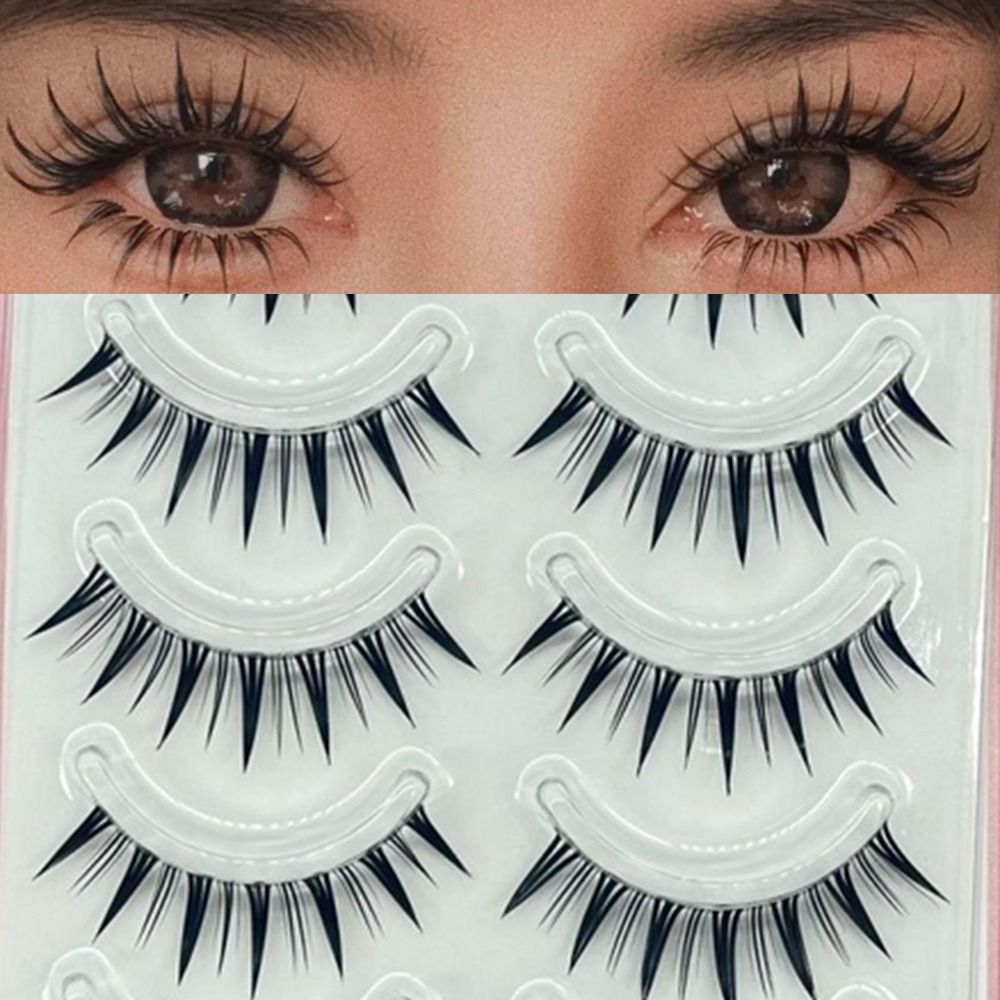 Confezione da 5 paia di ciglia - Eyelash Extension Wet Look recensione e prezzo