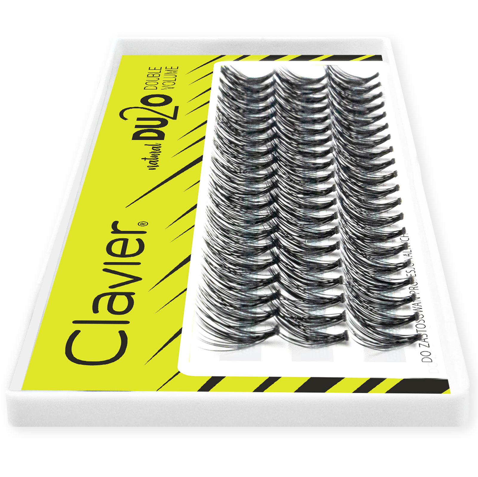 Clavier DU2O 10 scatole per se - Eyelash Extension Double Volume recensione e prezzo