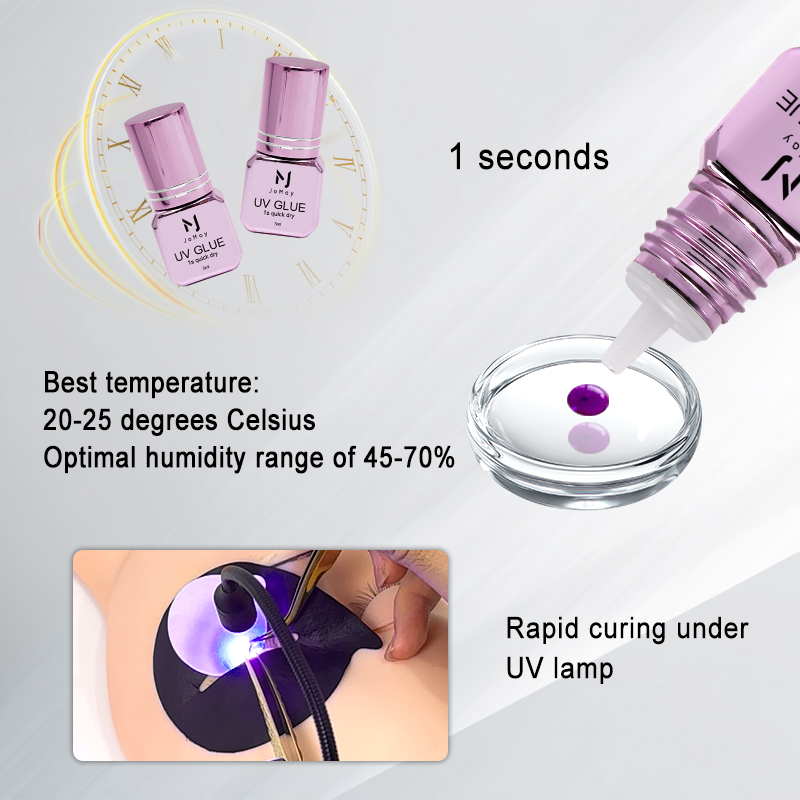JOMAY 3 Flaconi di Colla UV a  - Eyelash Extension Uv recensione e prezzo