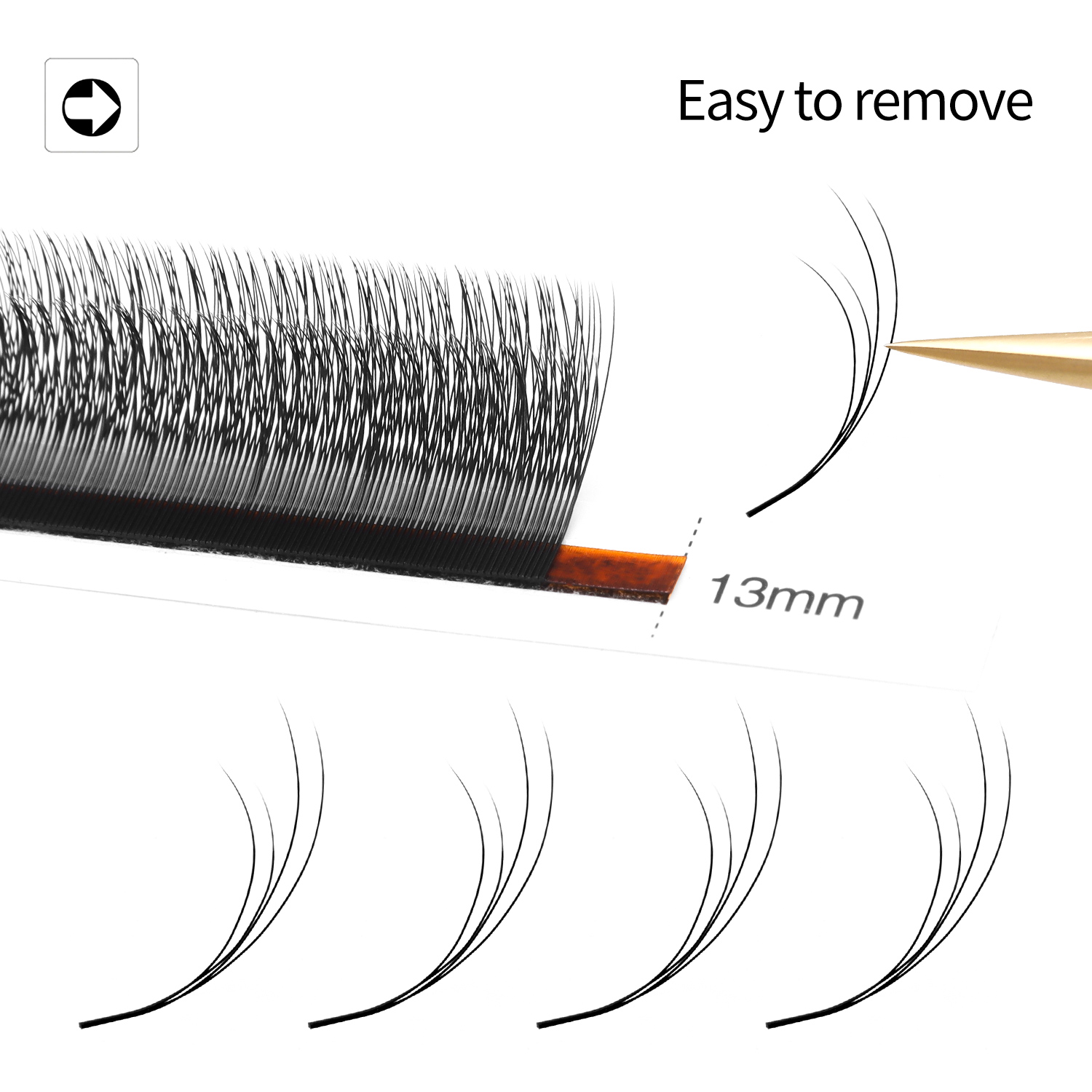 XIUSUZAKI Ciglia Finte YY a Do - Eyelash Extension Double Volume recensione e prezzo